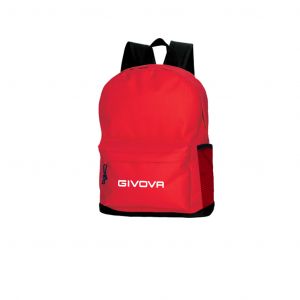 Givova, sac à dos école, rouge, UNICA