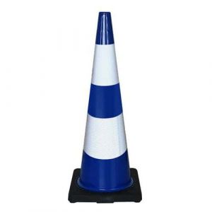 Viso Cône de sécurité, Bleu, Hauteur de 90 cm (Prix pour 1 )