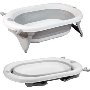 Looping Baignoire pliante - 23x80x49 cm - Gris blanc
