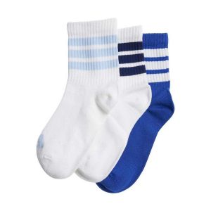 Adidas Chaussettes c&ocirc;tel&eacute;es (3 paires)