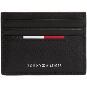 Tommy Hilfiger Th Central CC Holder Am0am13512, Porte-Cartes Homme, Black (Black), OS