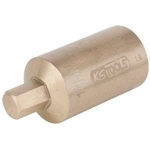 KS Tools Douille tournevis 6 pans, courte BRONZEplus 46mm, 100mm