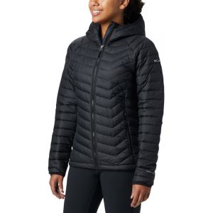 Image de Columbia Powder Lite Hooded Jacket Women, black M Manteaux d'hiver