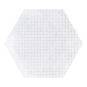 Image de Urban Hexa Melange Light - Carrelage 29,2 X 25,4 Cm Patchwork Hexagonal Aspect Béton Blanc