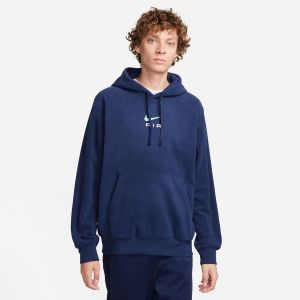 Nike Sweat à capuche Air Fleece pour homme - Bleu - Taille M - Male