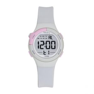 Tekday Montre femme - 654926 Bracelet Silicone Blanc