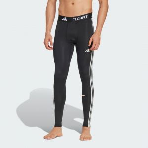 Image de Adidas Collant Long Compression 3 Bandes Techfit Training, pointure Large - Taille Large