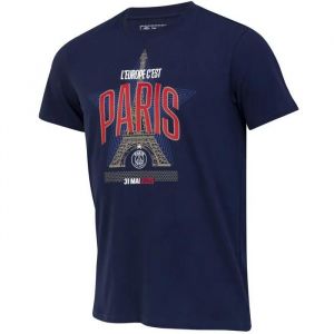 Psg M - T-Shirt Homme - L' Europe C'est Paris - Collection Officielle Paris Saint-Germain - Champions