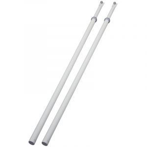 Heracles Jeu de tringles pour serrure série 600 à 632 et 63MC marron - Y8-1005630TGM