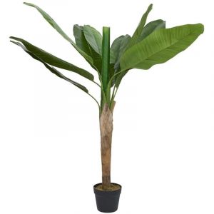 Bananier artificiel en polyéthylène hauteur 120cm