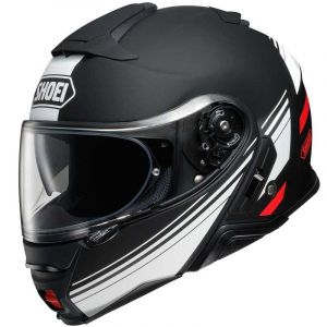 Shoei Neotec II Separator TC-5 casque modulable Mat Noir Blanc Rouge - XXL