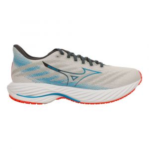 Mizuno Wave Rider 28 Chaussure De Running Sans Stabilisateurs Hommes - Gris, Bleu, Pointure 46