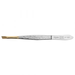 Nippes Solingen Pince à épiler 37SGP en acier nickelé 9 cm