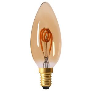 Image de Girard sudron Ampoule led E14 Twisted & Loop 2 watt (eq. 10 watt) - Couleur eclairage - Blanc chaud 2100°K -