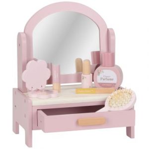 Little dutch Coiffeuse en Bois - Rose