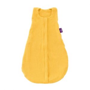 Träumeland Gigoteuse d'été LIEBMICH en Mousseline de Coton, Jaune Moutarde, Taille 110