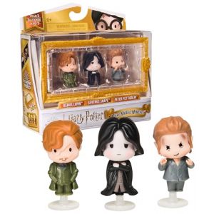 Wizarding World HARRY POTTER - 3 FIGURINES RIVAUX MOMENTS MAGIQUES S3 - 3 Poupées Figurines Articulées - Figurine Harry Potter - Jouet Harry Potter - Jouer et Exposer - Jouet Enfant 6 ans et +