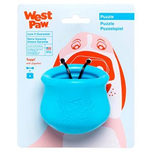 Zogoflex Toppl Jouet pour Chien Taille S Aqua Bleu
