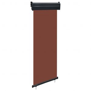 VidaXL Auvent latéral de balcon 60x250 cm Marron