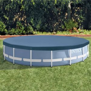 Image de Intex Couverture de piscine ronde 457 cm 28032 Bleu