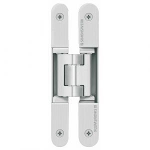 Paumelle Tectus te 540 3D nickel mat en boîte de 2 - Nickelé mat