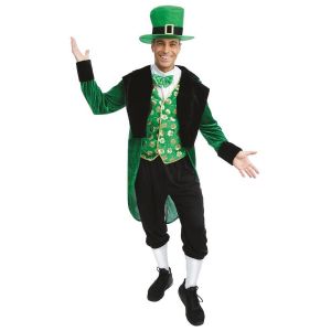 Ruedelafete D&eacute;guisement Leprechaun Saint Patrick adulte Taille L/XL
