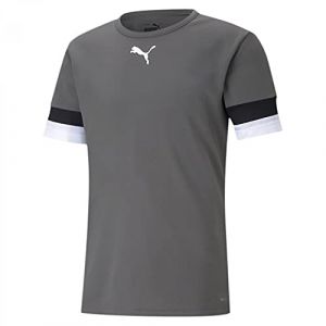 Puma T-shirt à Manches Courtes Teamrisey 13-14 Years Smoked Pearl / Blue