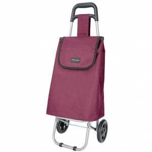 VERTICAL STUDIO chariot de courses pliable 35 L rouge foncé
