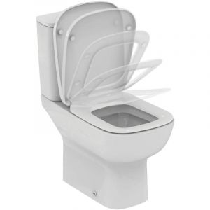 Ideal Standard T318101 Abattant WC original slim consacré série Esedra New fermeture ralentie