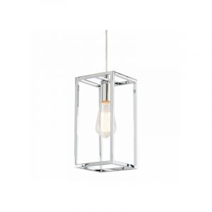 Italux Suspension industrielle et r&eacute;tro Sigalo Chrome