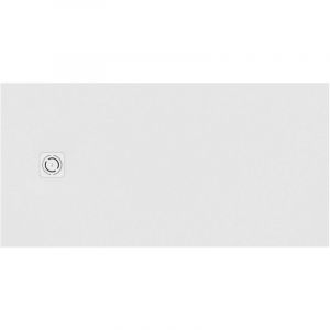 Roca Receveur extra plat Terran 120x80 anti-dérapant blanc avec vidage garde d'eau 30mm
