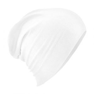 Beechfield Hemsedal - Bonnet mou en coton - Adulte mixte (Taille Unique) (Blanc) - UTRW5802