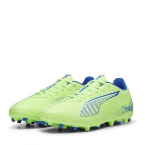 Puma Mixte Ultra 5 Play MG Soccer Shoe, Fizzy Apple White-Bluemazing, 42 EU