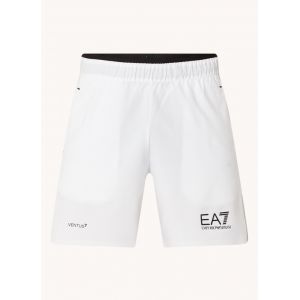 Emporio Armani EA7 Pantalon de sport gris / noir / blanc - Couleur Gris / Noir / Blanc - Taille S