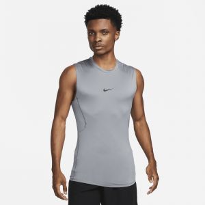 Nike Haut de fitness ajusté sans manches Dri-FIT Pro pour homme - Gris - Taille L - Male