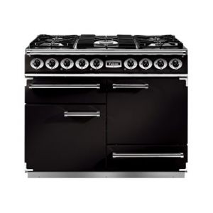 Falcon F1092DXDF grilles mates - Cuisinière mixte 5 brûleurs gaz avec fours électriques