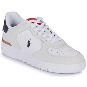 Ralph Lauren Baskets basses Masters CRT signature Blanc Polo - Couleur Blanc - Taille 43