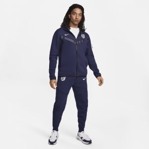 Nike Angleterre Sweat à Capuche NSW Tech Fleece FZ EURO 2024 - Purple Ink/Blanc, pointure ['Medium'] - ['Violet'] - Taille ['Medium']