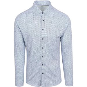 Image de Desoto Chemise Impression Fleurs Clair Bleu clair Bleu taille XXL