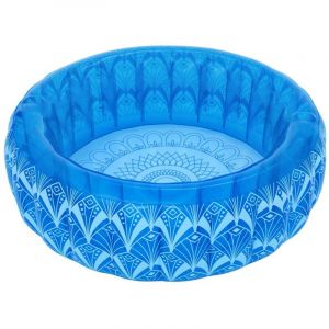 Bestway Piscine Gonflable Extra Résistante Bleue Boho 168x53 cm +6 Ans Jardin 54479