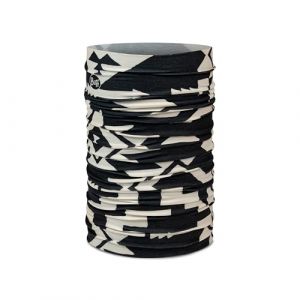 Buff Tour de cou unisexe original ecostretch noir blanc