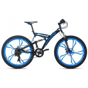 KS VTT Tout Suspendu 26- Topspin noir-bleu TC 46 cm Cycling