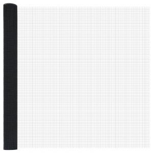 VidaXL Cl&ocirc;ture En Fil Soud&eacute; Gris 0,4x10 M Acier