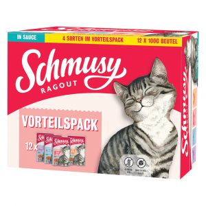Schmusy Ragout Pack économique Sauce 12x100g