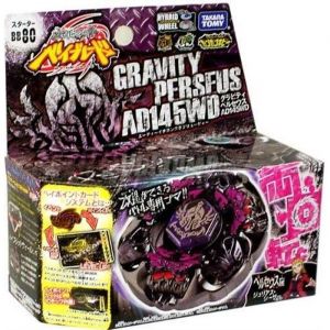 Tomy Toupie Beyblade Gravity Perseus Takara avec lanceur