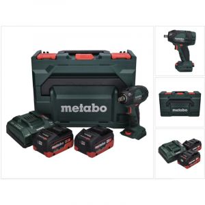 Metabo SSW 18 LTX 300 BL Visseuse à percussion sans fil 300Nm 1/2" 18V + 2x Batteries 5,5Ah + Chargeur + Coffret (602395840)