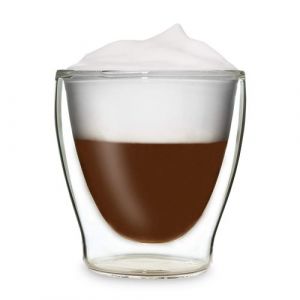 Verre à double paroi - Feelino by Klarstein DUOS - Set de 4 - Pour expresso & thé - 200 ml