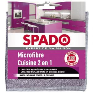 Spado Microfibre cuisine 2 en 1