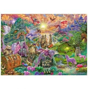 Image de Schmidt Puzzle Le Pays du Dragon Enchanté Spiele