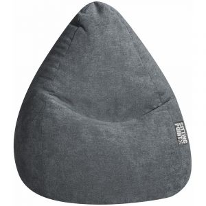 home24 Pouf Alfa XL anthracite - anthracite